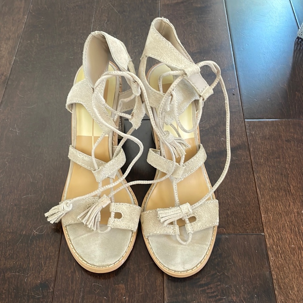 Dolce Vita Gladiator block heel sandal